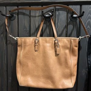 Coach Leather Tote